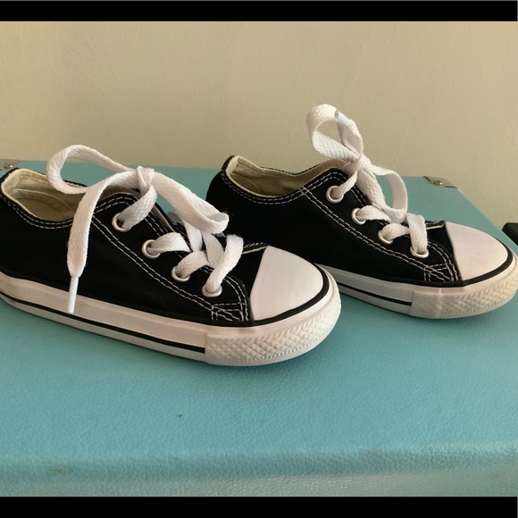 Converse Other - Toddler/baby black Converse sneakers